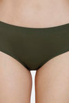 Zivame Low Rise Full Coverage No Visible Panty Line Hipster - Dark Green — thumbnail 7